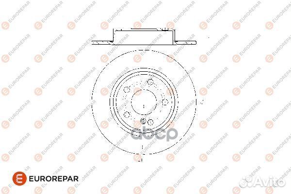 К-т 2 шт. Диск тормозной mercedes A(W176) 12/B