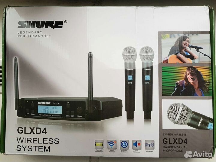 Радиомикрофоны Shure