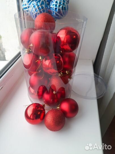 Елочные игрушки пакетом
