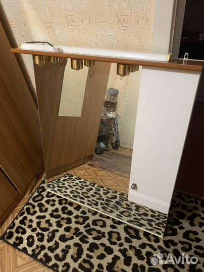 Зеркало с подсветкой в ванную комнату большое