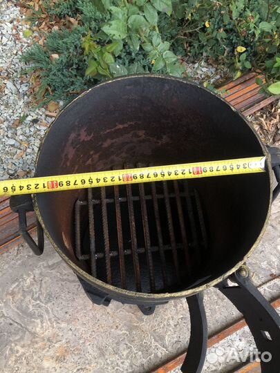 Печь чугунная для казана