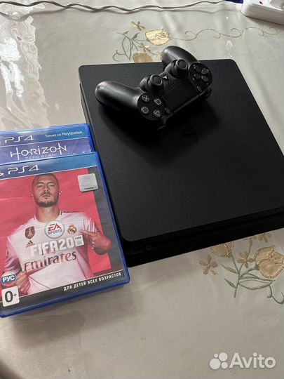 Sony playstation 4 slim + игры
