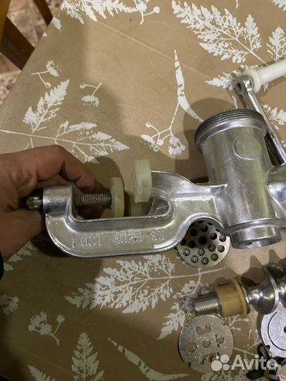 Мясорубка ручная СССР новая