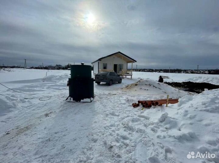 Монтаж септика под ключ. Установка 1 день