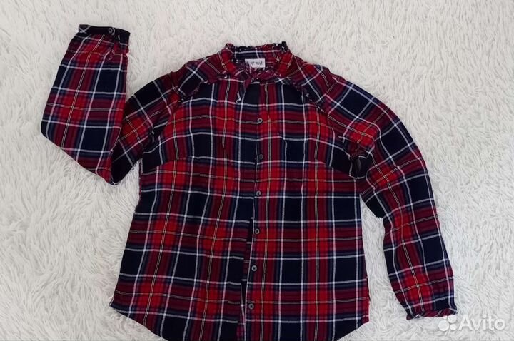 Рубашка next 146, Джинсы Gloria 140