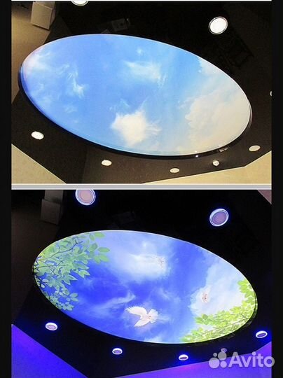 Натяжные потолки