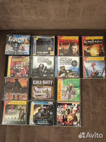 Игры для компьютера диски