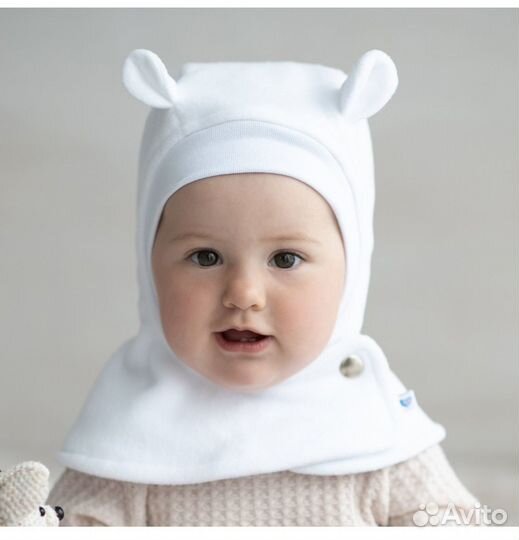 Шапка шлем журавлик