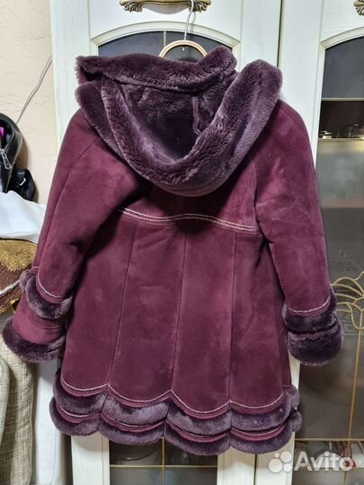 Дубленка для девочки