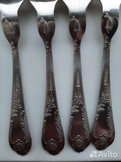 Вилки для рыбы мельхиор-4шт. зиш