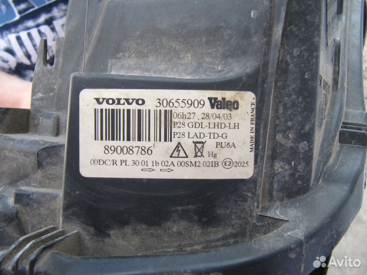 Фары для volvo XC 90