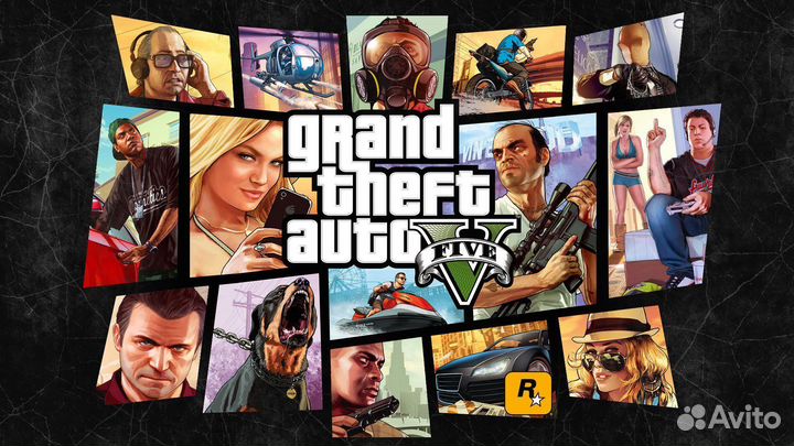 Новая. Sony PlayStation 5 + GTA 5 ps5