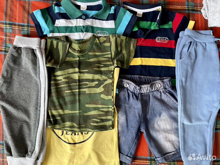 Вещи пакетом на мальчика