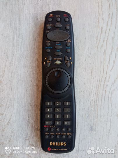 Пульт ду philips для видеомагнитофона