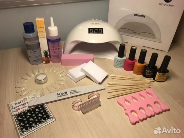 Набор для гель лака(шеллака) с лампой проф