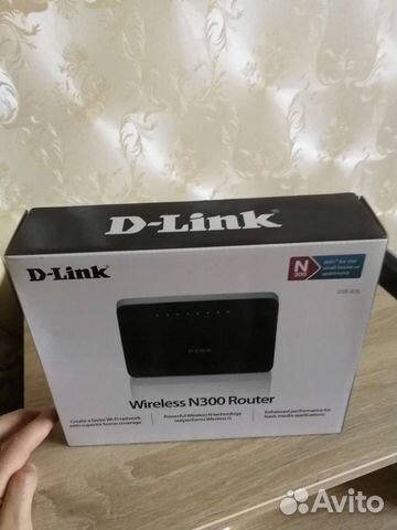 Dlink WiFi роутер n300