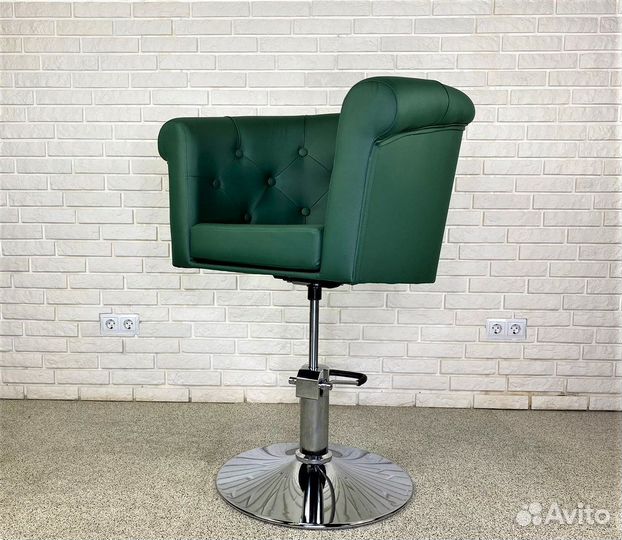 Парикмахерское кресло Sonata green