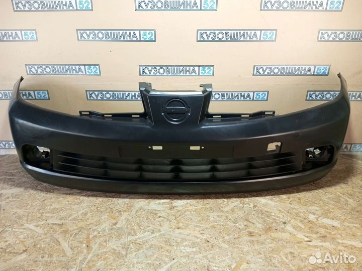 Бампер передний Nissan Tiida (04-07г) до рест