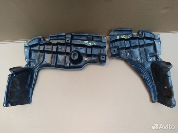 Защита двигателя toyota vitz,ярис 2006г-2009г