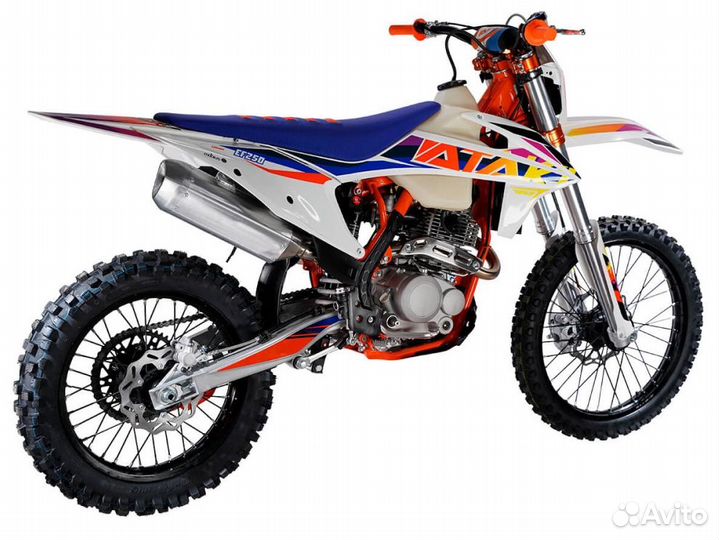 Мотоцикл ataki EF250 (4T 172FMM) 21/18 (2022 Г.)