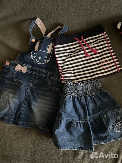 Вещи пакетом на девочку 110-116-122
