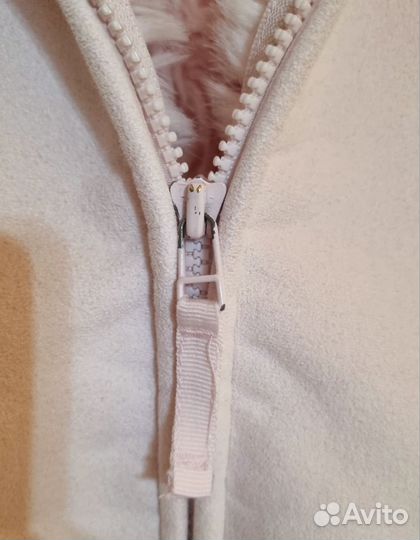 Эко дубленка для девочки, демисезонная