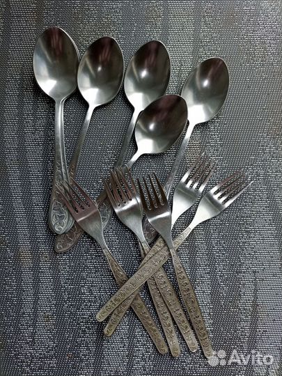 Столовые приборы СССР из нержавейки