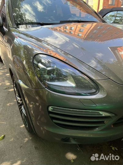 Фары на Порш Кайен