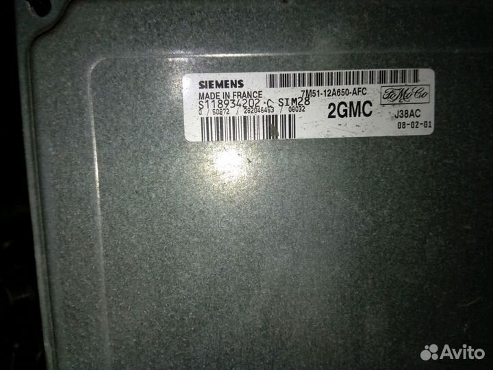 Блок управления двигателем Ford Focus 2