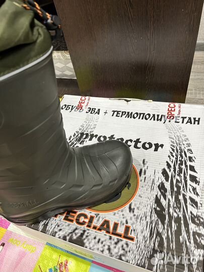 Сапоги зимние эва мужские для рыбалки