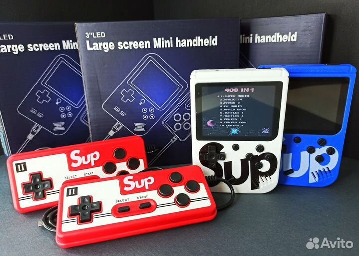 Игровая приставка SUP с джойстиком карманный