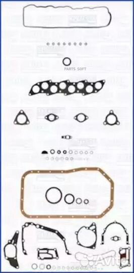 Ajusa 51016800 Комплект прокладок двигателя, без г