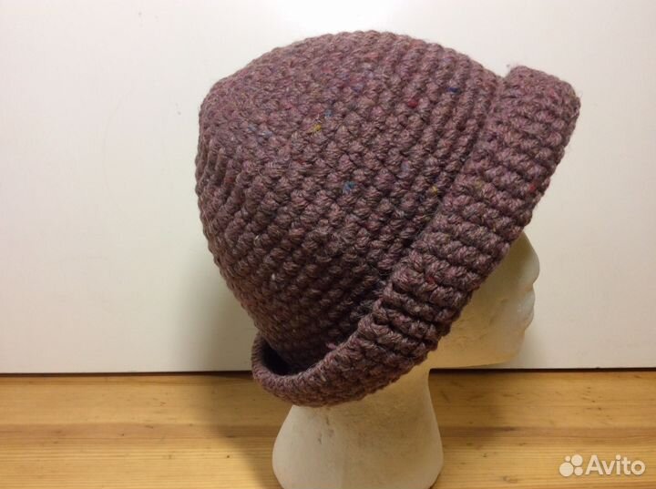 Шляпка пастельного сливового цвета, 56-59,арт 171