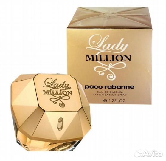 Lady million 80ml Paco Rabban новые