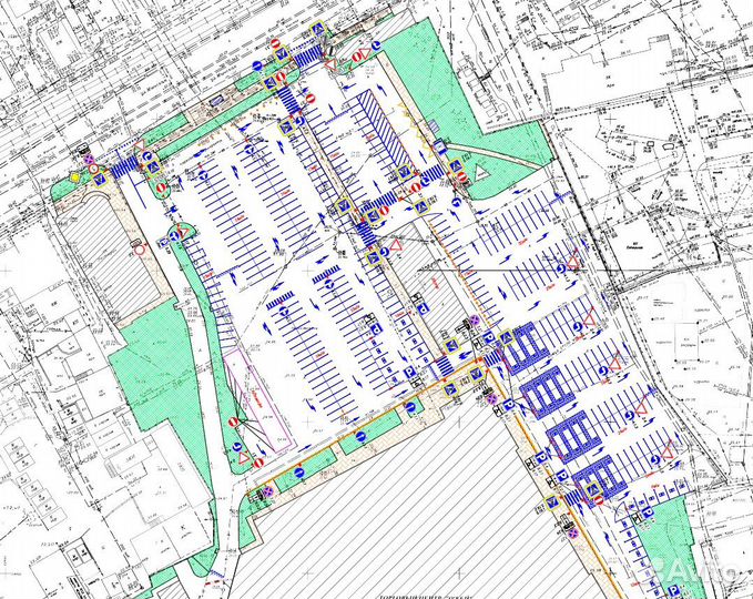 Проект организации дорожного движения Схема