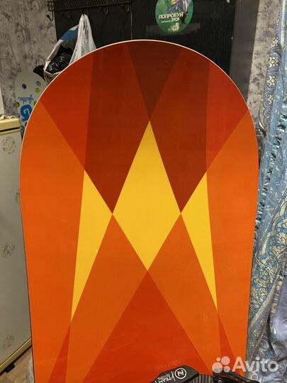 Сноуборд с креплениями (157) в идеале