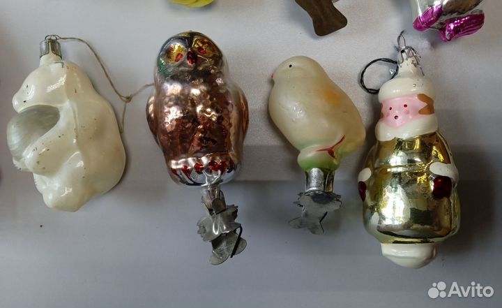 Елочные игрушки СССР