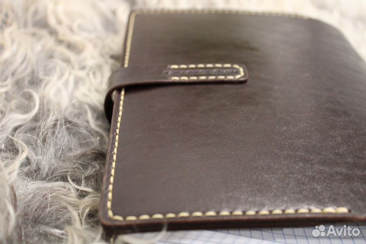 Кожаная обложка для ежедневника А5 (Premium)