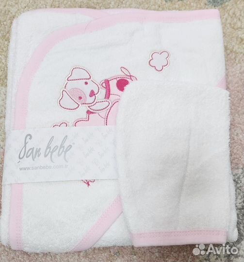 Полотенце-уголок для малышей