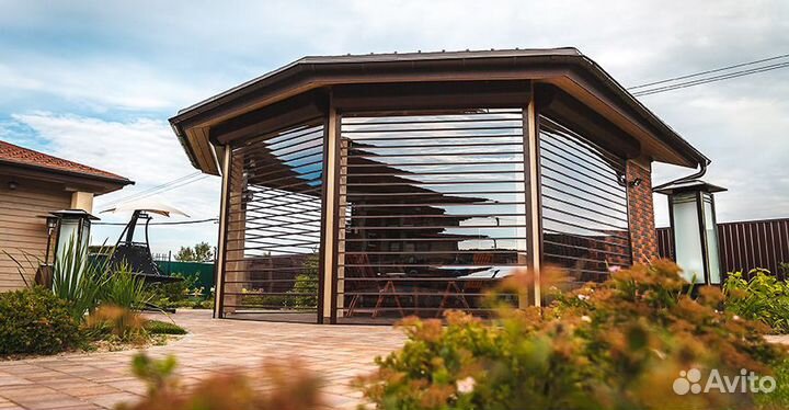 Рольставни из поликарбоната (прозрачные)