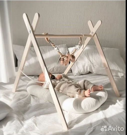 Стойка тренажер Монтессори для малышей