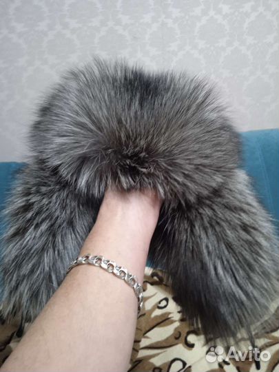 Шапка из чернобурки