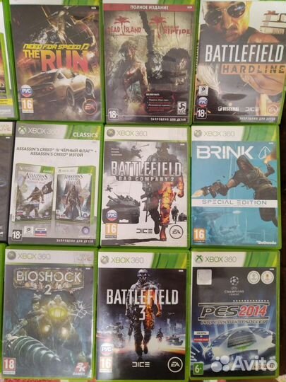 Диски для xbox 360