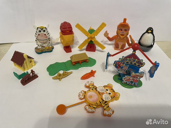 Игрушки из Киндеров 90-х