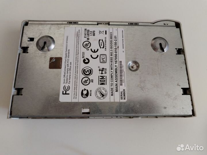 Коммутатор 3com 5 портов 1гбит