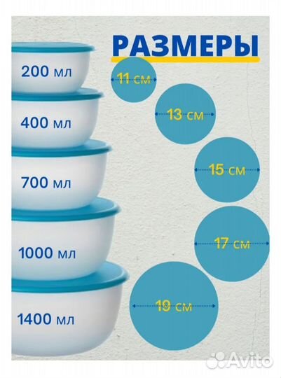 Новый набор контейнеров икеа, 5 шт