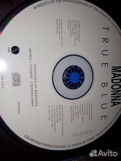 Диски Мадонны