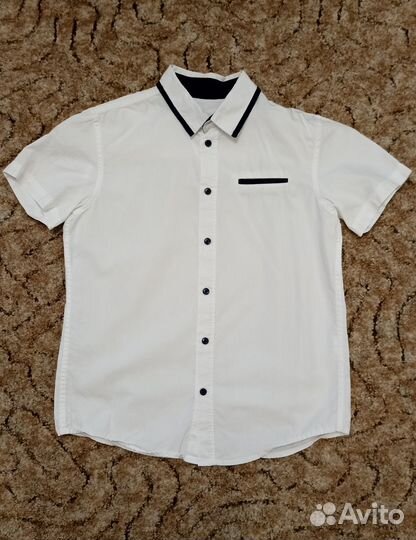 Рубашка для мальчика 134 140