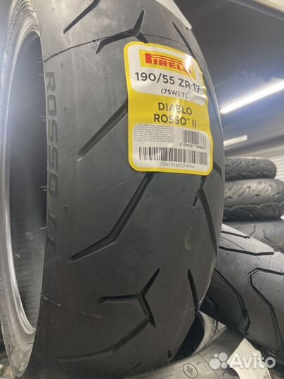 Мотошина Pirelli Diablo Rosso II 190/55 17