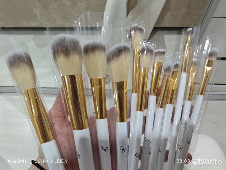 Новые кисти для макияжа 12шт